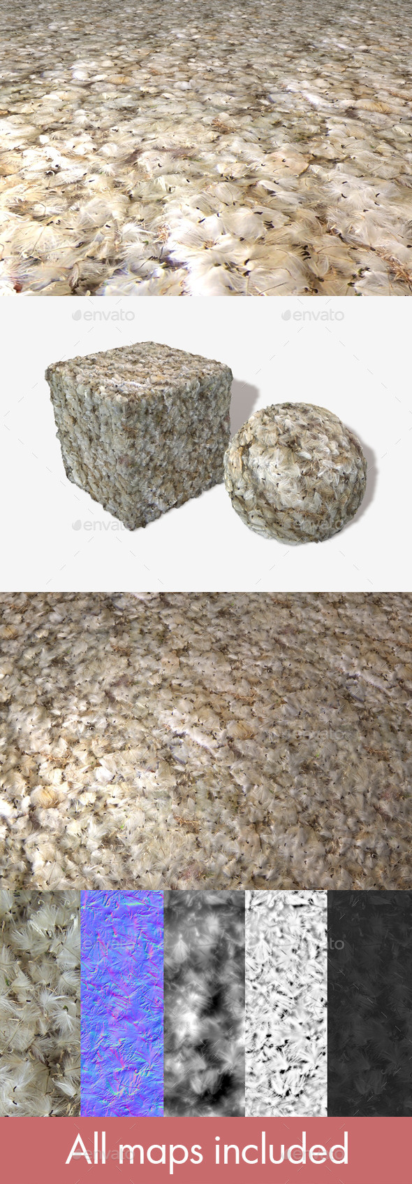 3DOcean Fluffy Seeds Seamless Texture 11749809 3DOcean Fluffy Seeds Seamless Texture 11749809