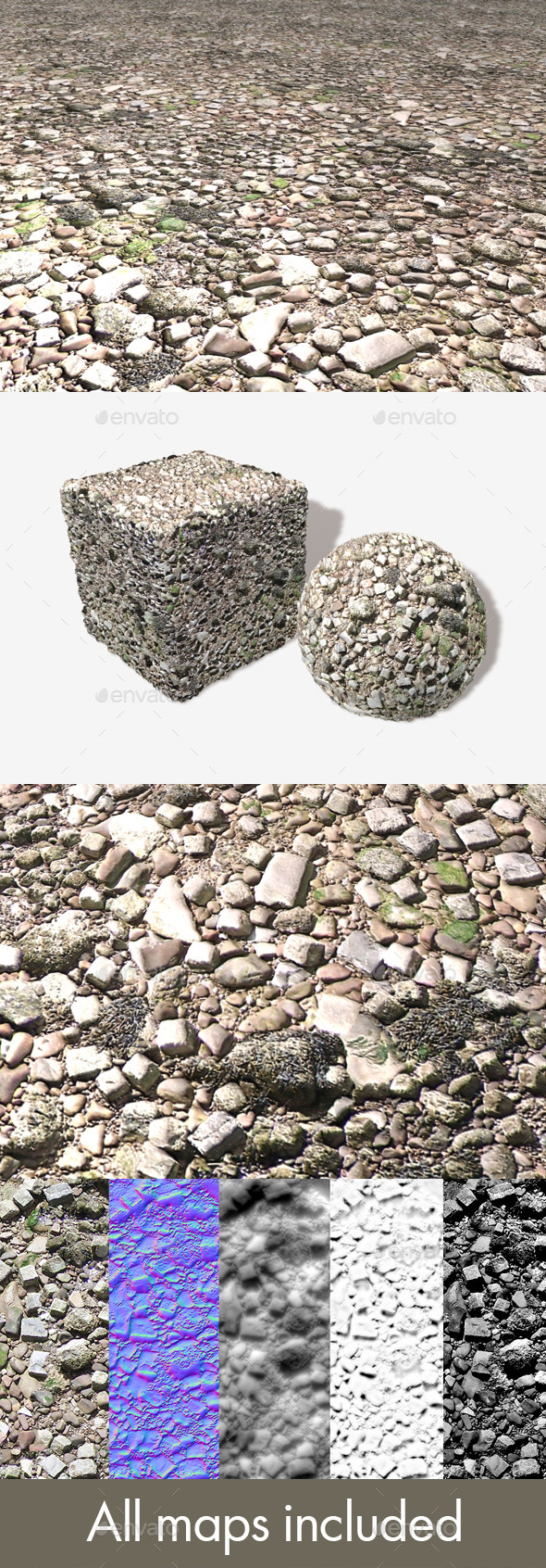 3DOcean Rubble Seamless Texture 11750365 3DOcean Rubble Seamless Texture 11750365
