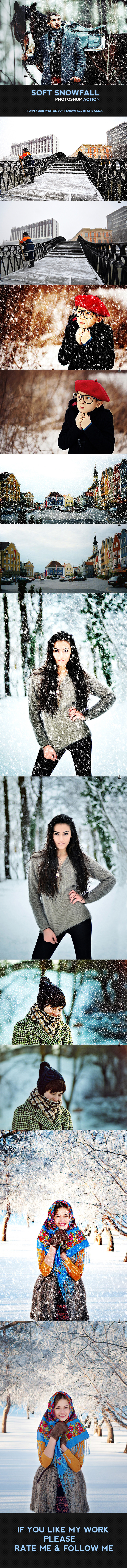 GraphicRiver Soft Snowfall 11750549 GraphicRiver Soft Snowfall 11750549