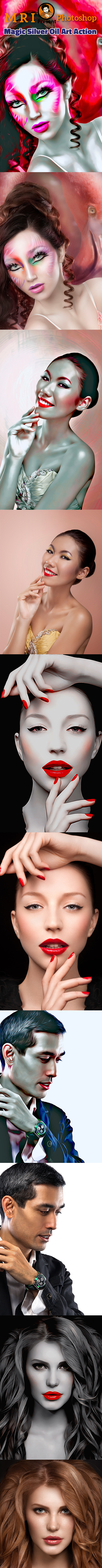 GraphicRiver Magic Silver Oil Art Action 11756513 GraphicRiver Magic Silver Oil Art Action 11756513