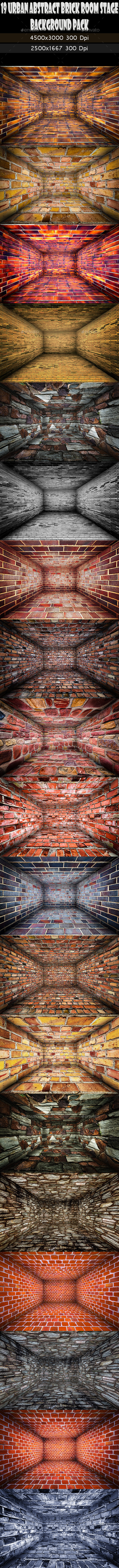 GraphicRiver 19 Abstract Urban Brick Room Interior Stage Pack 11759715 GraphicRiver 19 Abstract Urban Brick Room Interior Stage Pack 11759715