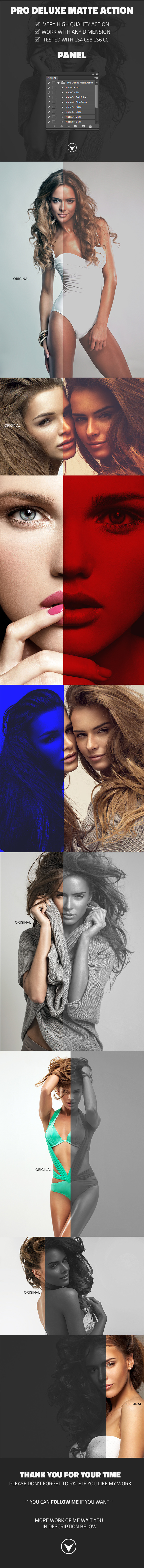 GraphicRiver Pro Deluxe Matte Action 11760246 GraphicRiver Pro Deluxe Matte Action 11760246