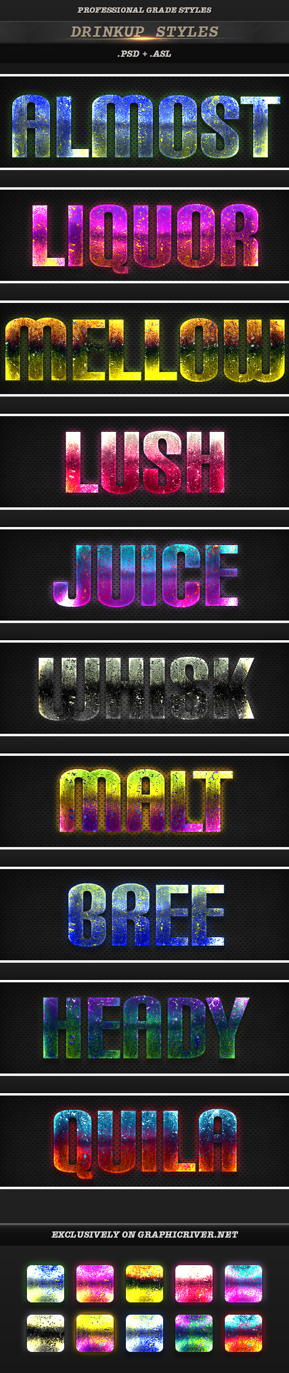 GraphicRiver Drinkup Styles 11760565 GraphicRiver Drinkup Styles 11760565