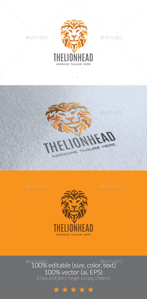 The Lion Head Logo