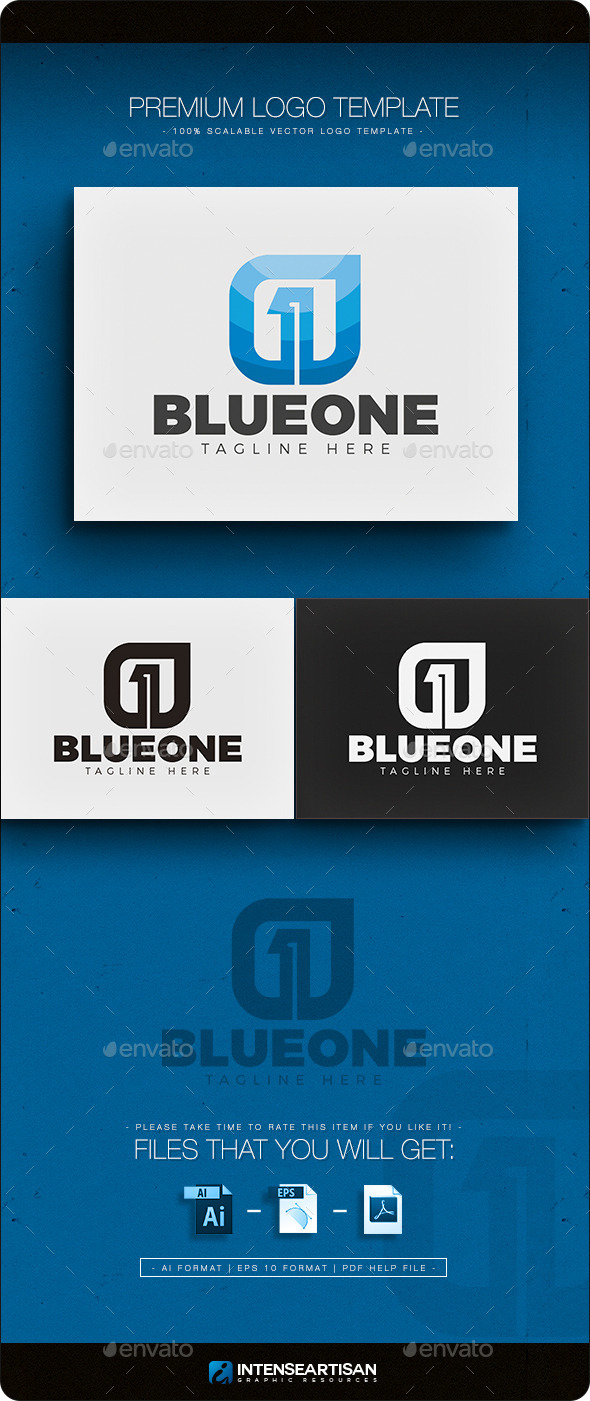 GraphicRiver Number One Logo 11762593 GraphicRiver Number One Logo 11762593