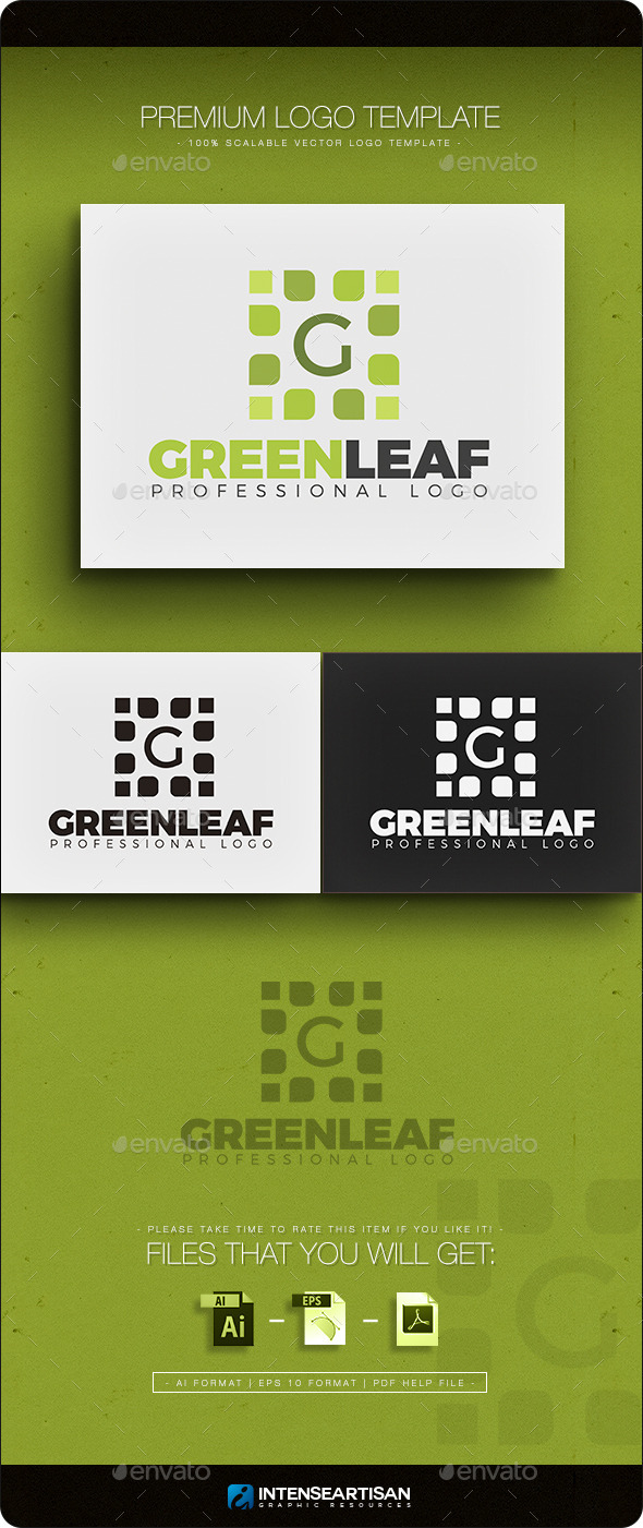 GraphicRiver Green Leaf Letter G Logo 11764801 GraphicRiver Green Leaf Letter G Logo 11764801