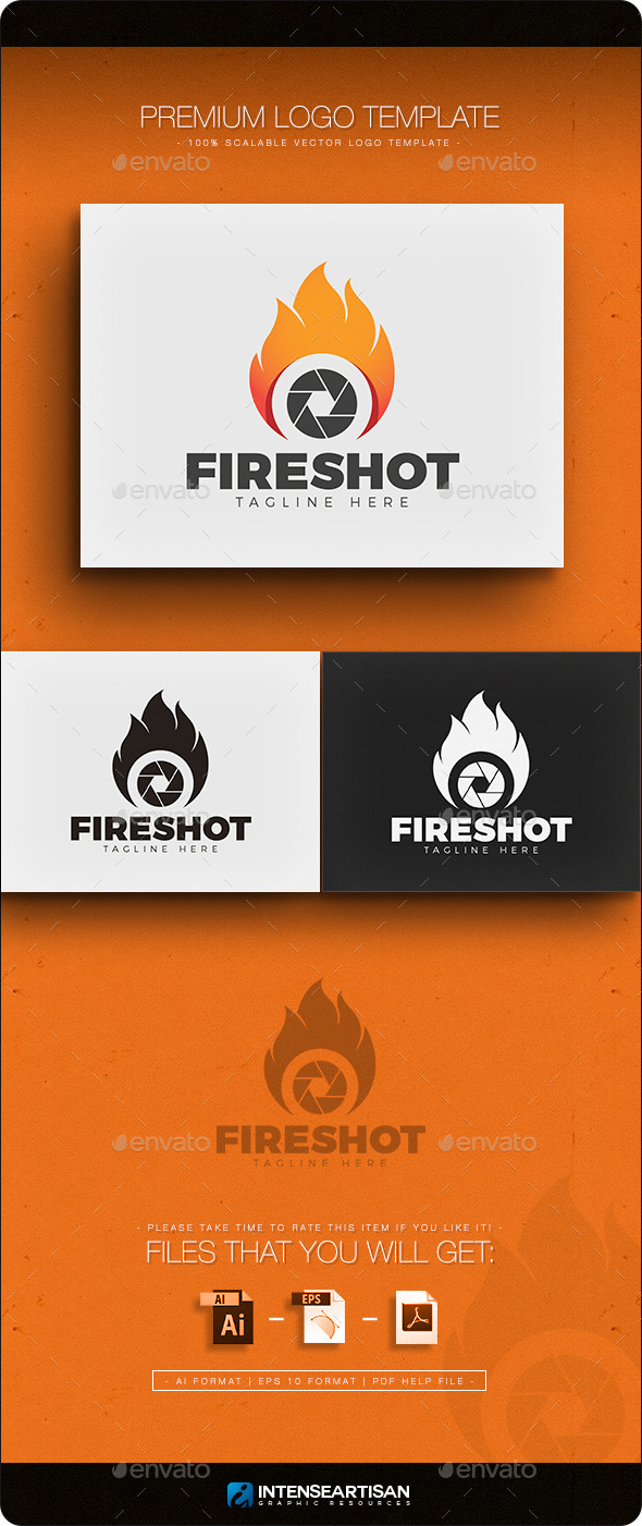 GraphicRiver Fireshot Logo 11765676 GraphicRiver Fireshot Logo 11765676