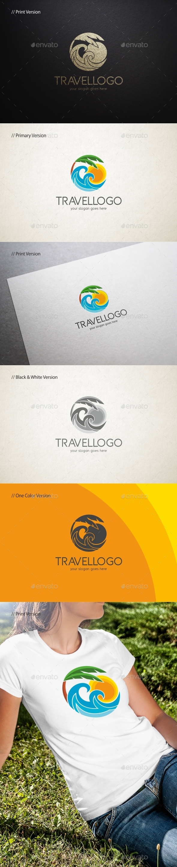 GraphicRiver Travel Logo Template 11766058 GraphicRiver Travel Logo Template 11766058