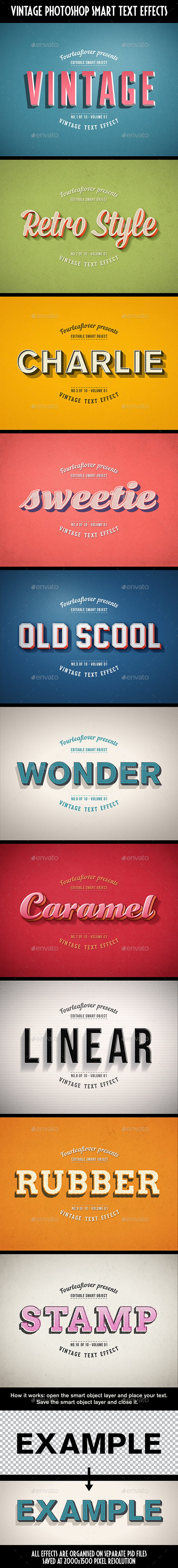 GraphicRiver Retro PSD Text Effects vol.1 11766807 GraphicRiver Retro PSD Text Effects vol.1 11766807