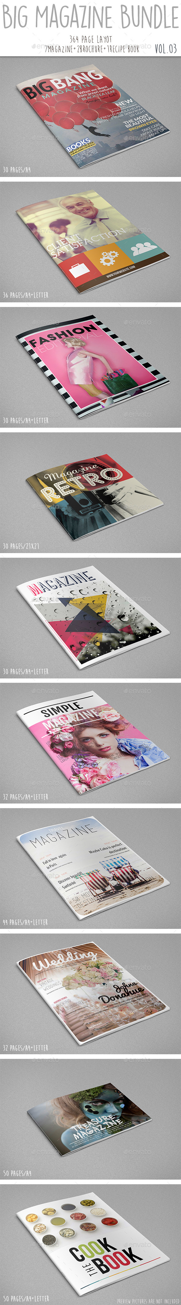 GraphicRiver Big Magazine Bundle Vol.03 11766926 GraphicRiver Big Magazine Bundle Vol.03 11766926