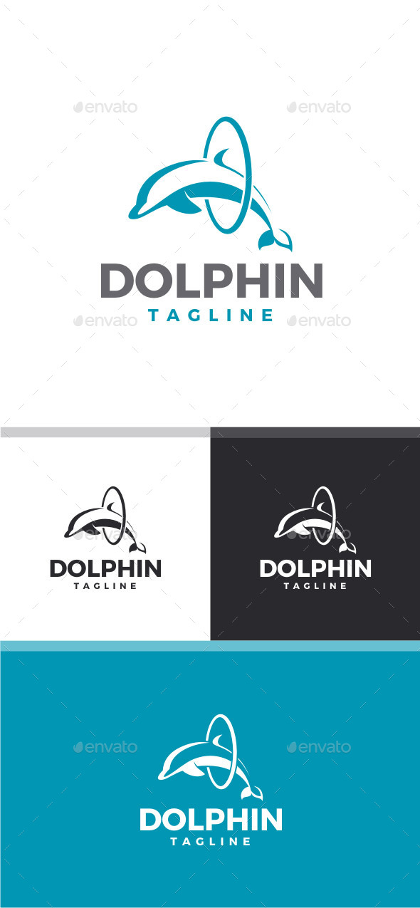 GraphicRiver Dolphin Logo 11767050 GraphicRiver Dolphin Logo 11767050