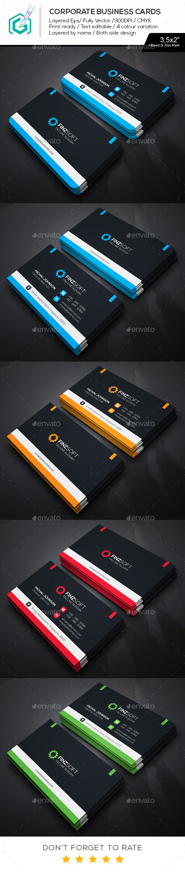 GraphicRiver Head Line Business Cards 11768166 GraphicRiver Head Line Business Cards 11768166
