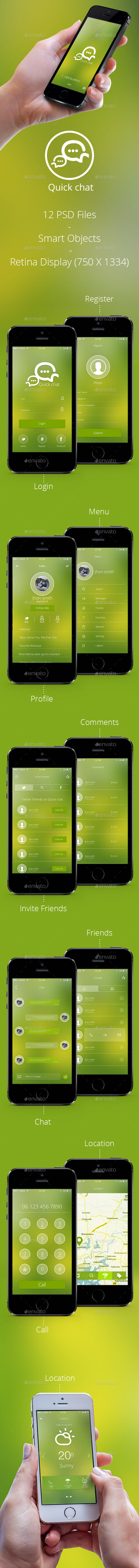 GraphicRiver Chatting Ui 11757619 GraphicRiver Chatting Ui 11757619