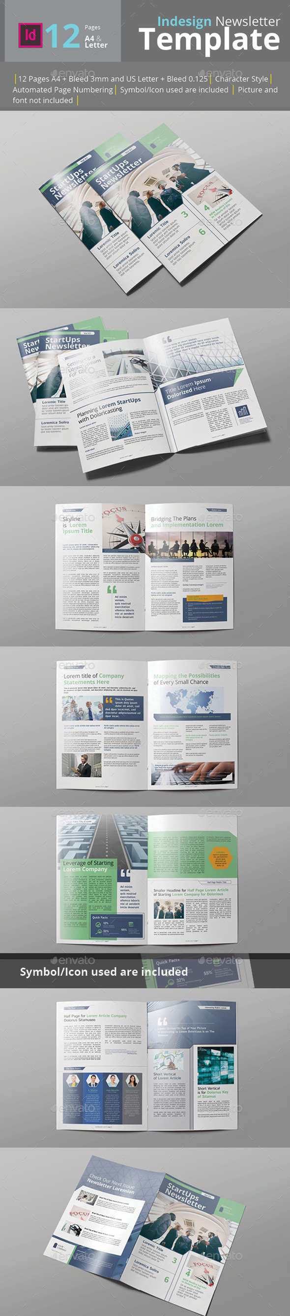 GraphicRiver Modern Newsletter Template 11732745 GraphicRiver Modern Newsletter Template 11732745