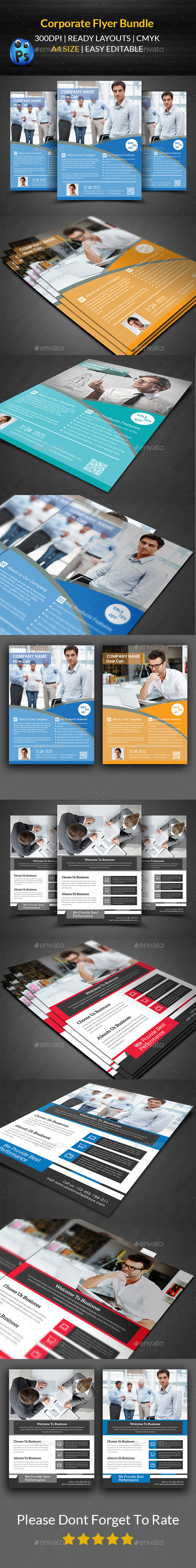 GraphicRiver Corporate Flyer Bundle Templates 11769793 GraphicRiver Corporate Flyer Bundle Templates 11769793