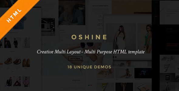 Oshine - Creative Multi-Purpose HTML Template