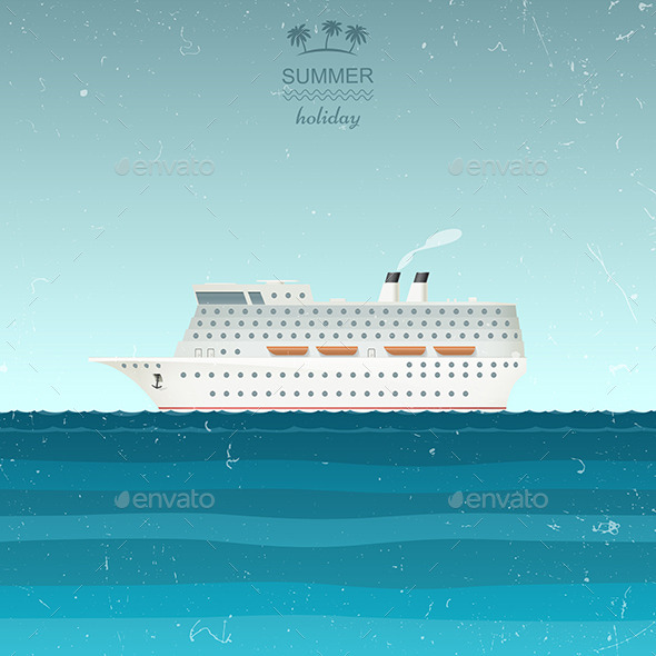 GraphicRiver Cruise Ship 11771509 GraphicRiver Cruise Ship 11771509