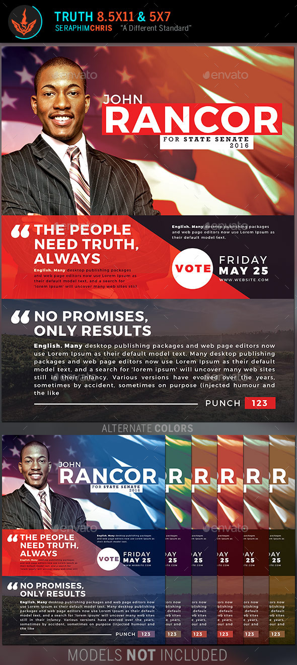 GraphicRiver Truth Political Flyer Template 11772171 GraphicRiver Truth Political Flyer Template 11772171