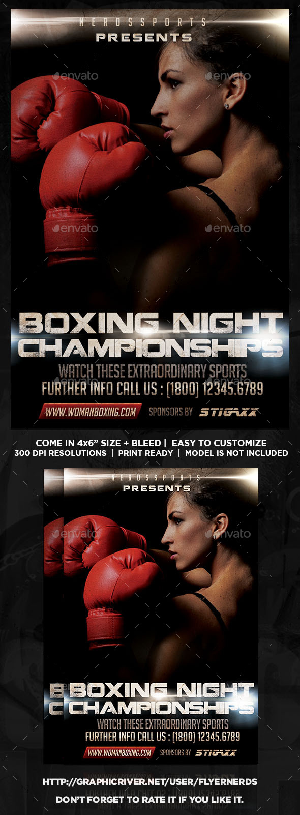 GraphicRiver Boxing Night Champonships 11772892 GraphicRiver Boxing Night Champonships 11772892