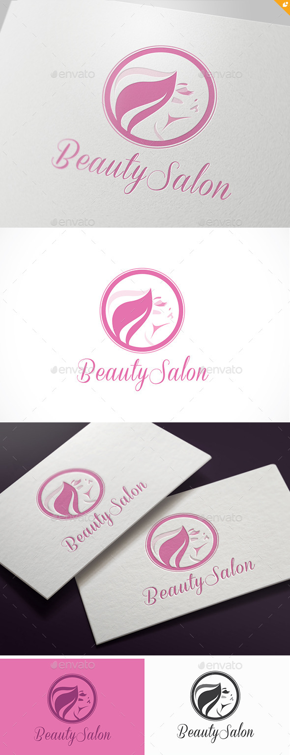 GraphicRiver Beauty Salon Logo 11773553 GraphicRiver Beauty Salon Logo 11773553
