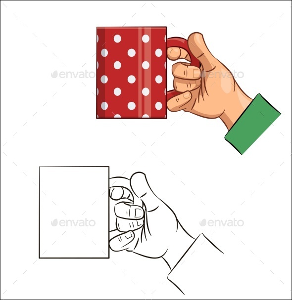 GraphicRiver Tea Cup in Hand Icon 11773992 GraphicRiver Tea Cup in Hand Icon 11773992