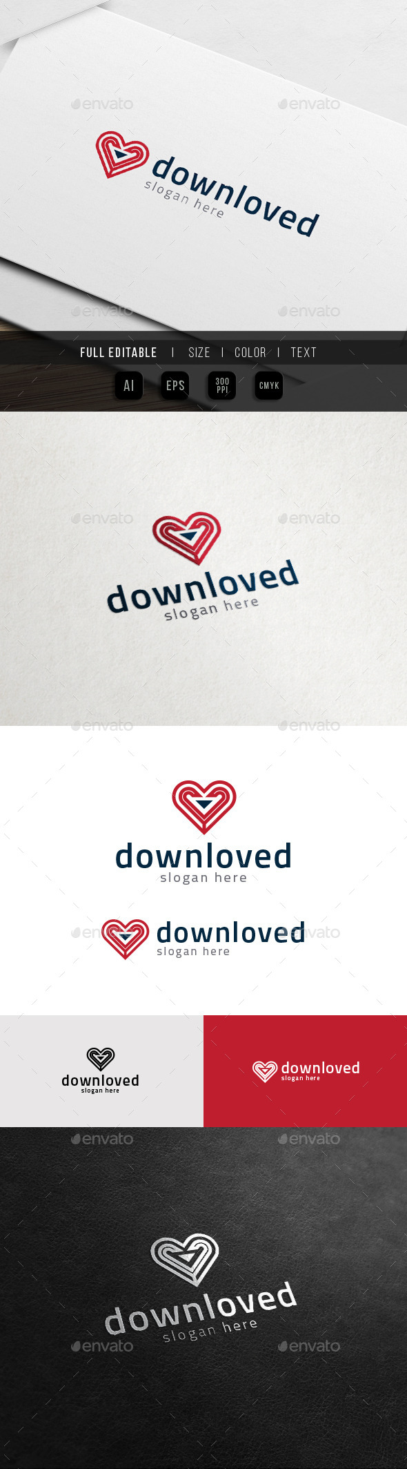 GraphicRiver Download Heart Share Love Logo 11774402 GraphicRiver Download Heart Share Love Logo 11774402