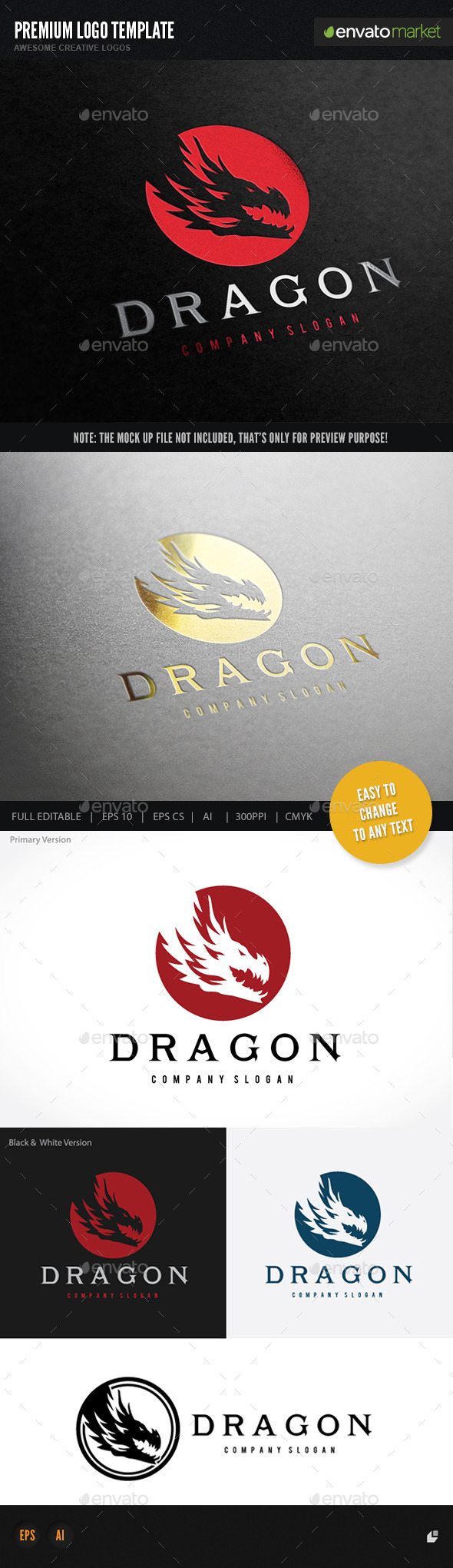 GraphicRiver Dragon 11774492 GraphicRiver Dragon 11774492