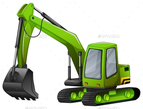 Animasi Bergerak Excavator Cartoon 3d » Tinkytyler.org - Stock Photos