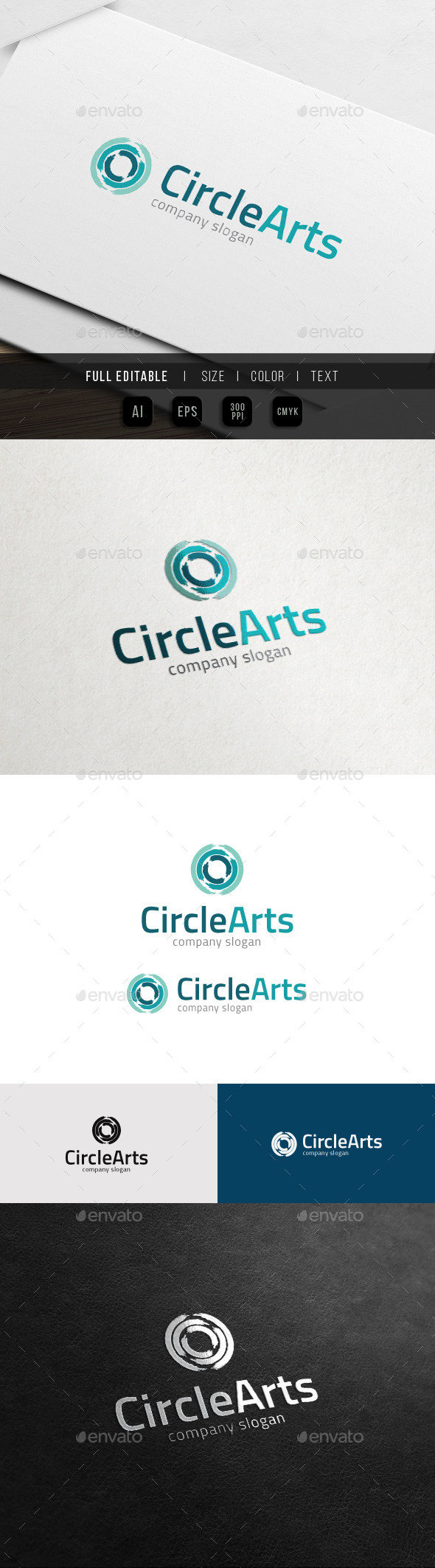 GraphicRiver Paint Brush Circle Open Art Galery 11774896 GraphicRiver Paint Brush Circle Open Art Galery 11774896