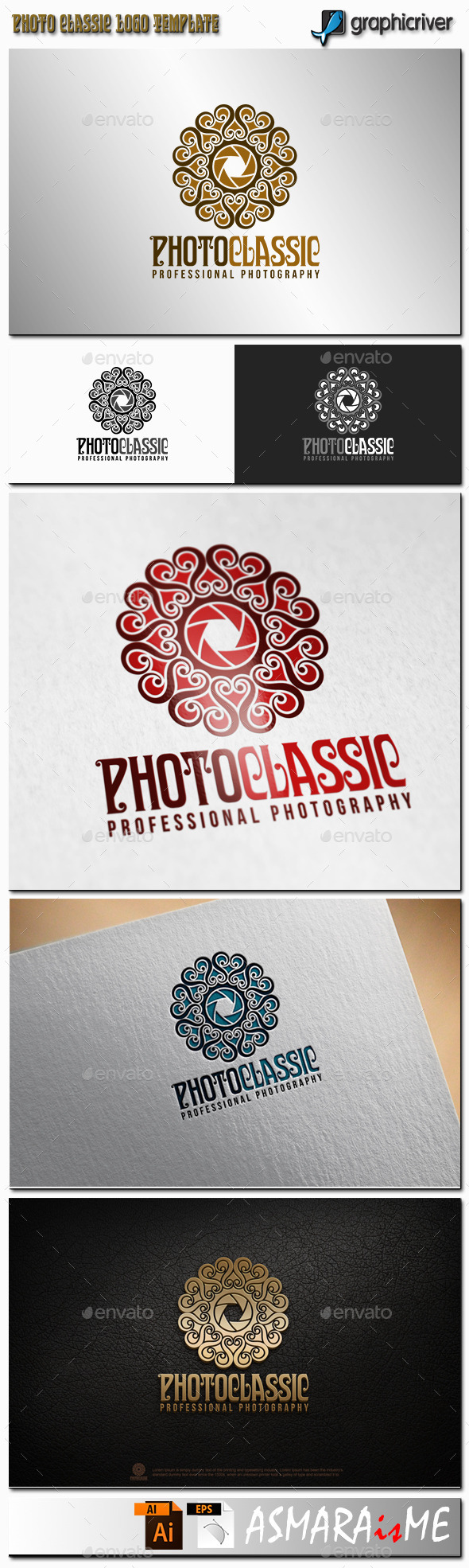 GraphicRiver Camera Logo Classic Photography Studio 11775035 GraphicRiver Camera Logo Classic Photography Studio 11775035