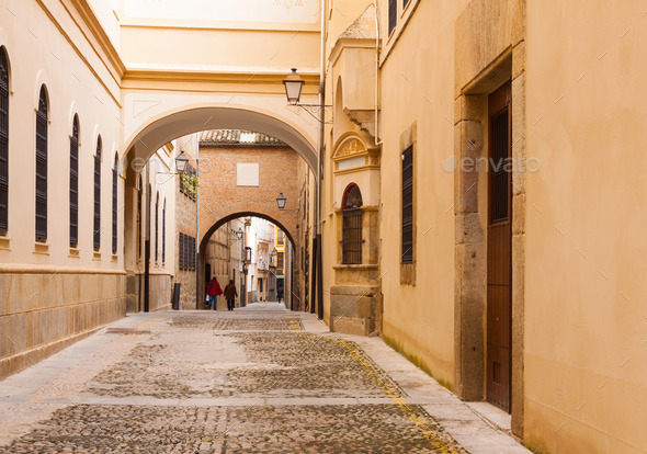 Old streets in european city. Plasencia (Misc) Photo Download