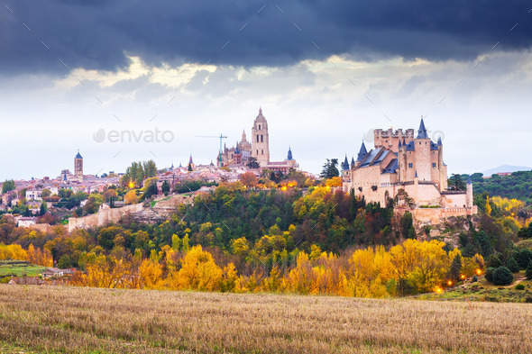 Alcazar of Segovia in november (Misc) Photo Download