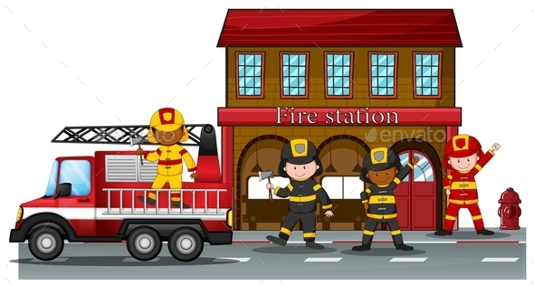 GraphicRiver Fire Station 11775853 GraphicRiver Fire Station 11775853