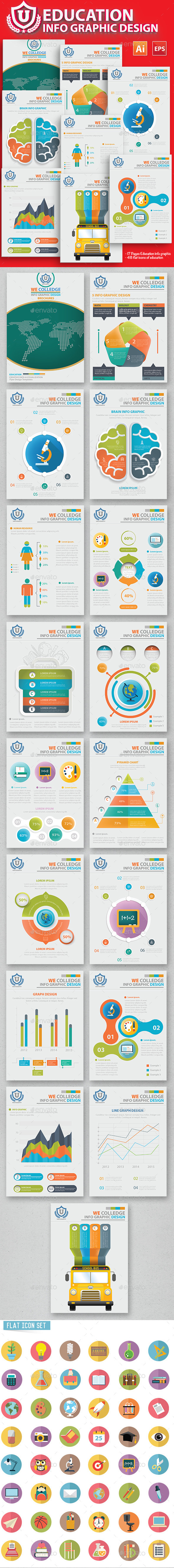 GraphicRiver Education Infographic 17 Pages Design 11776114 GraphicRiver Education Infographic 17 Pages Design 11776114