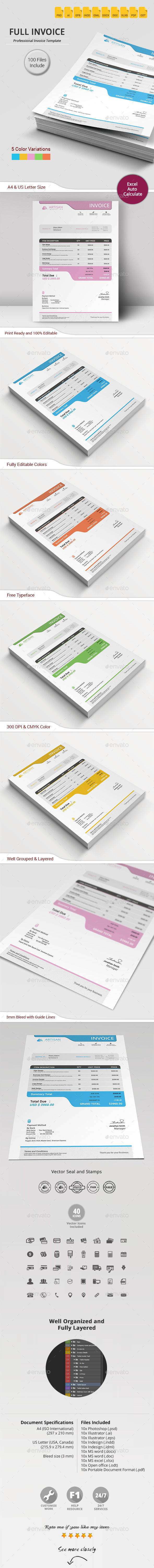 GraphicRiver Invoice 11778374 GraphicRiver Invoice 11778374