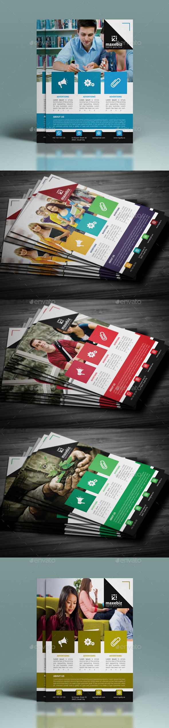 GraphicRiver Corporate Flyer Template 11778394 GraphicRiver Corporate Flyer Template 11778394