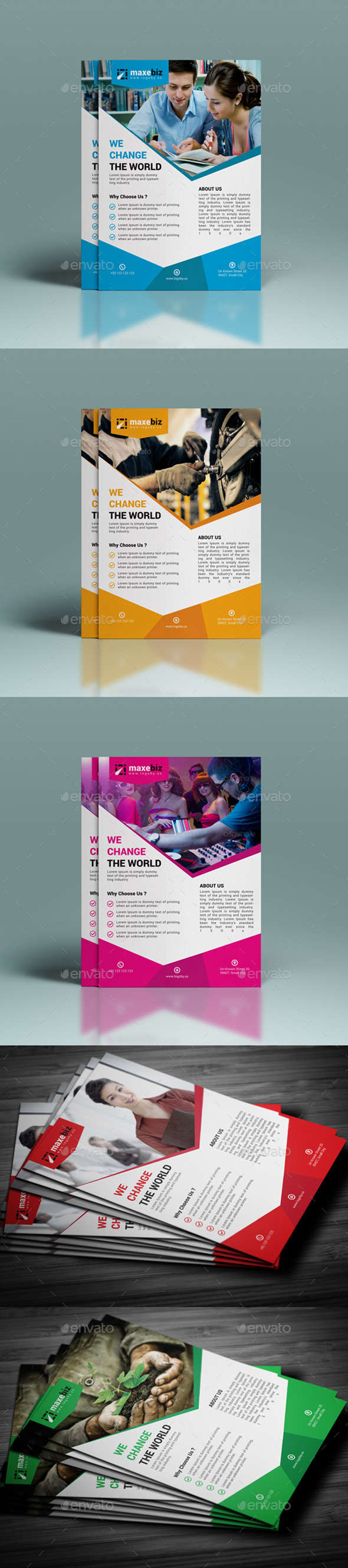GraphicRiver Corporate Business Flyer Template 11778658 GraphicRiver Corporate Business Flyer Template 11778658