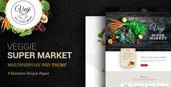 ThemeForest Veggie Super Market Multipurpose PSD Template 11779080 ThemeForest Veggie Super Market Multipurpose PSD Template 11779080