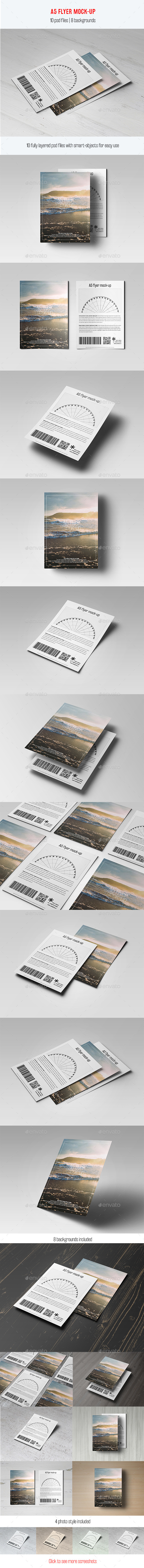 GraphicRiver A5 Flyer Mock-Up 11779682 GraphicRiver A5 Flyer Mock-Up 11779682