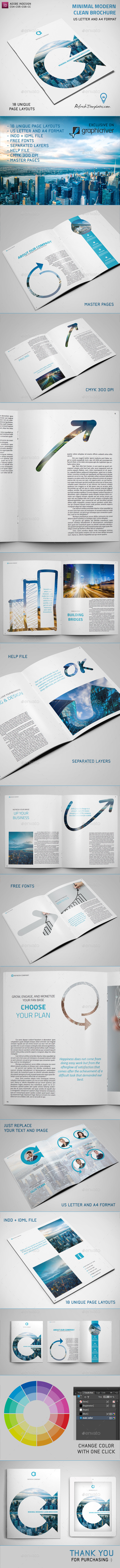 GraphicRiver Refresh Clean Brochure 11779971 GraphicRiver Refresh Clean Brochure 11779971