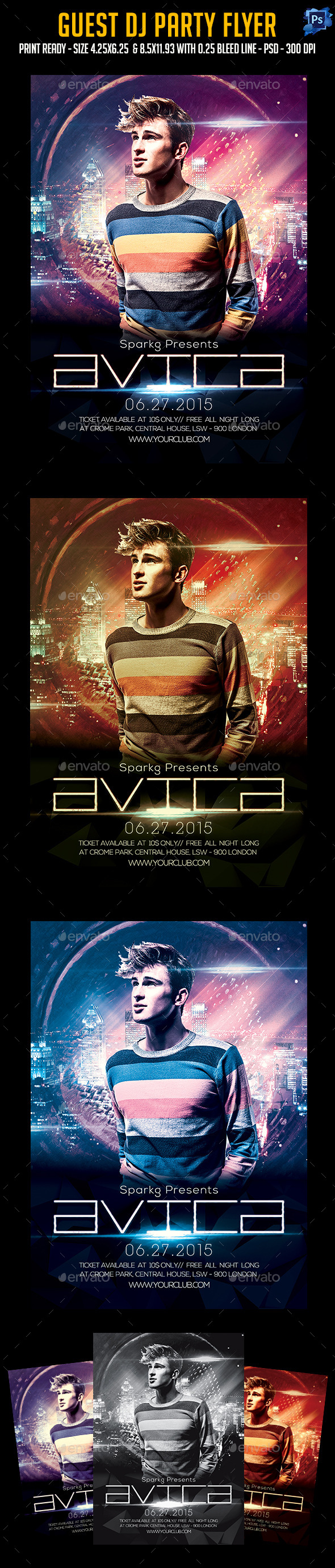 GraphicRiver Guest Dj Party 11781295 GraphicRiver Guest Dj Party 11781295