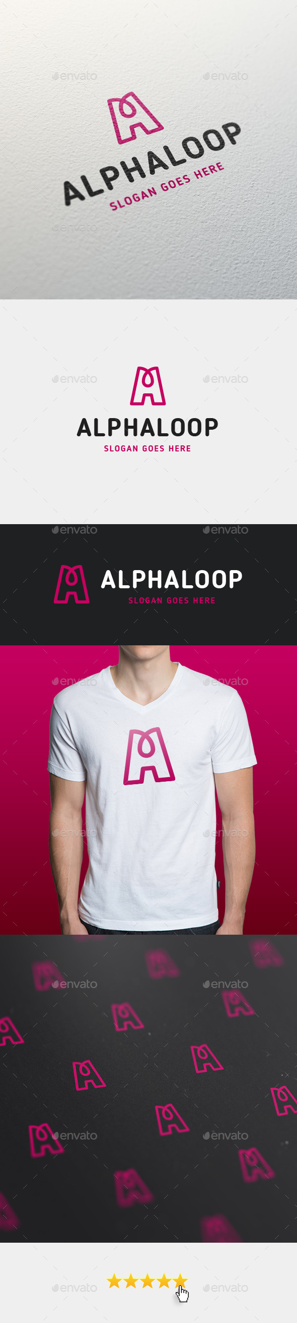 GraphicRiver Alphaloop Letter A Logo Template 11781366 GraphicRiver Alphaloop Letter A Logo Template 11781366