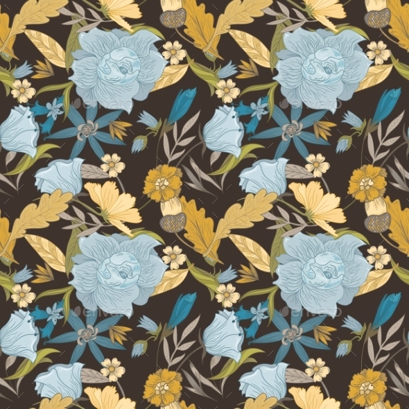 GraphicRiver Vintage Fall Vector Pattern 11785095 GraphicRiver Vintage Fall Vector Pattern 11785095