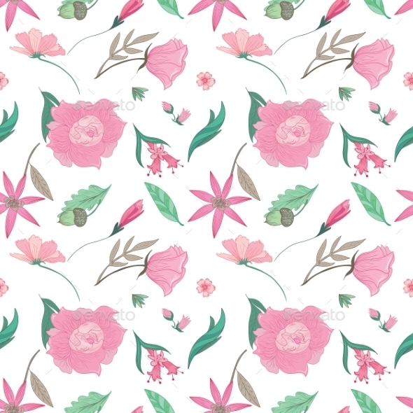GraphicRiver Soft Light Romantic Summer Pattern 11785106 GraphicRiver Soft Light Romantic Summer Pattern 11785106