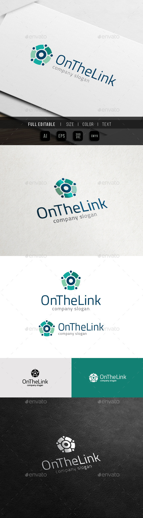 GraphicRiver O Logo Connect Link Network 11785560 GraphicRiver O Logo Connect Link Network 11785560