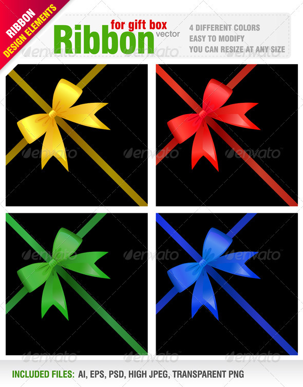 Ribbon for Gift Box Ribbon for Gift Box