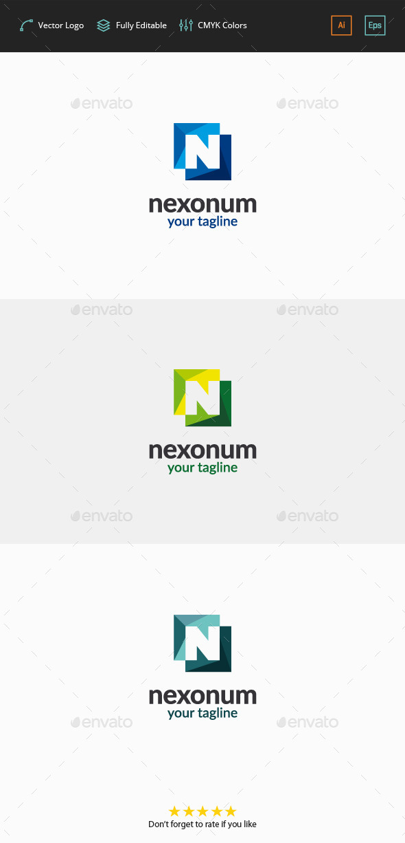 Nexonum Logo - Letter N (Letters)