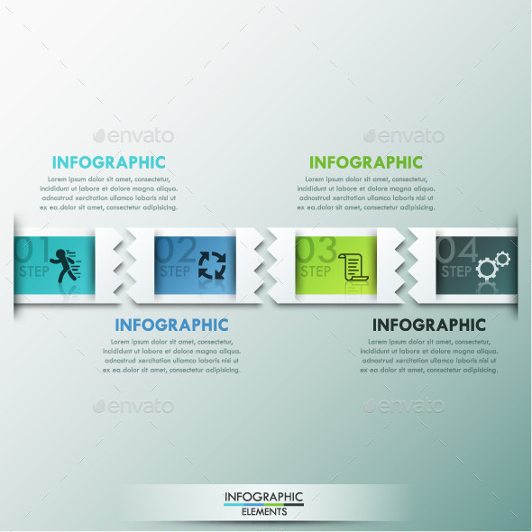 GraphicRiver Modern Infographics Paper Template 11788081 GraphicRiver Modern Infographics Paper Template 11788081