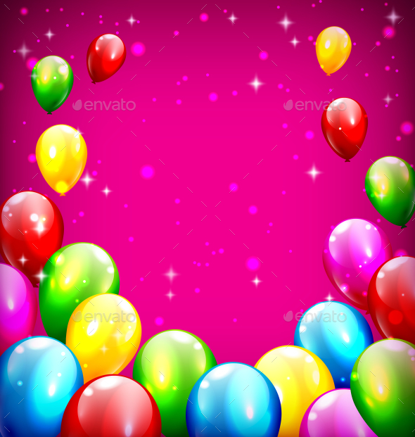 GraphicRiver Multicolored Inflatable Celebration Balloons 11789529 GraphicRiver Multicolored Inflatable Celebration Balloons 11789529