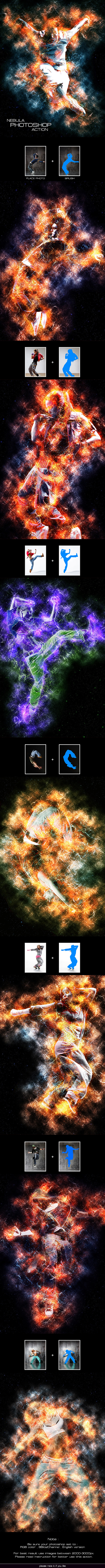 GraphicRiver Nebula Photoshop Action 11789670 GraphicRiver Nebula Photoshop Action 11789670